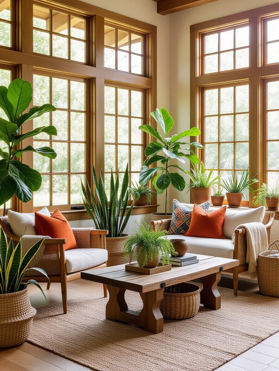 eclectic plant arrangement tips