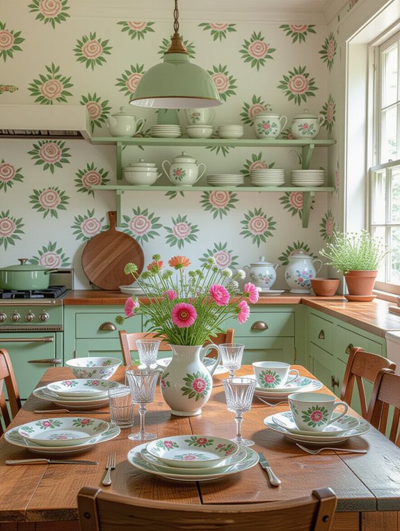 eclectic vintage dining collection