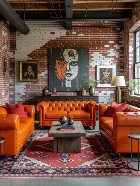 edgy comfort in decor