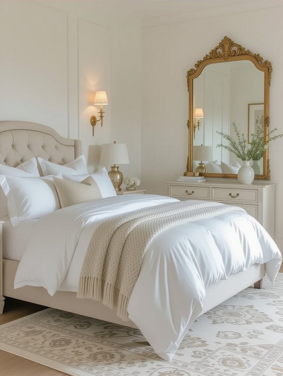 elegant ambient lighting accents