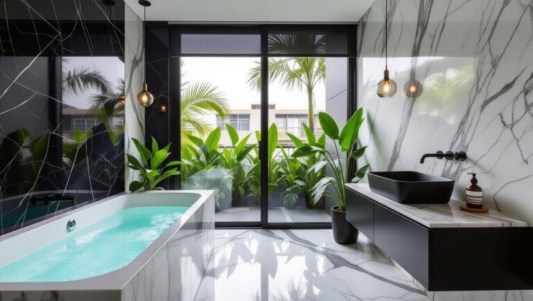 elegant black and white