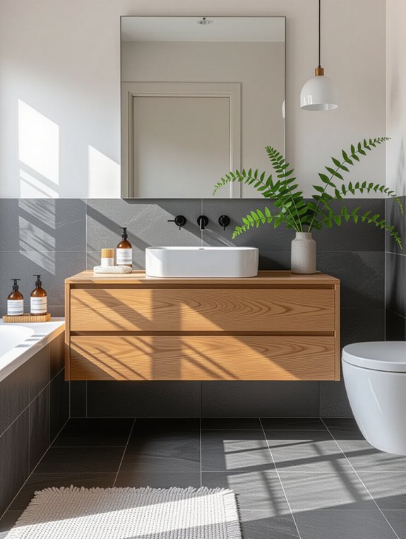 elegant contrast in design