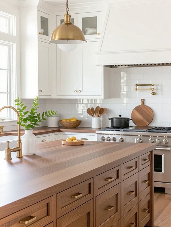 elegant dark wood kitchens