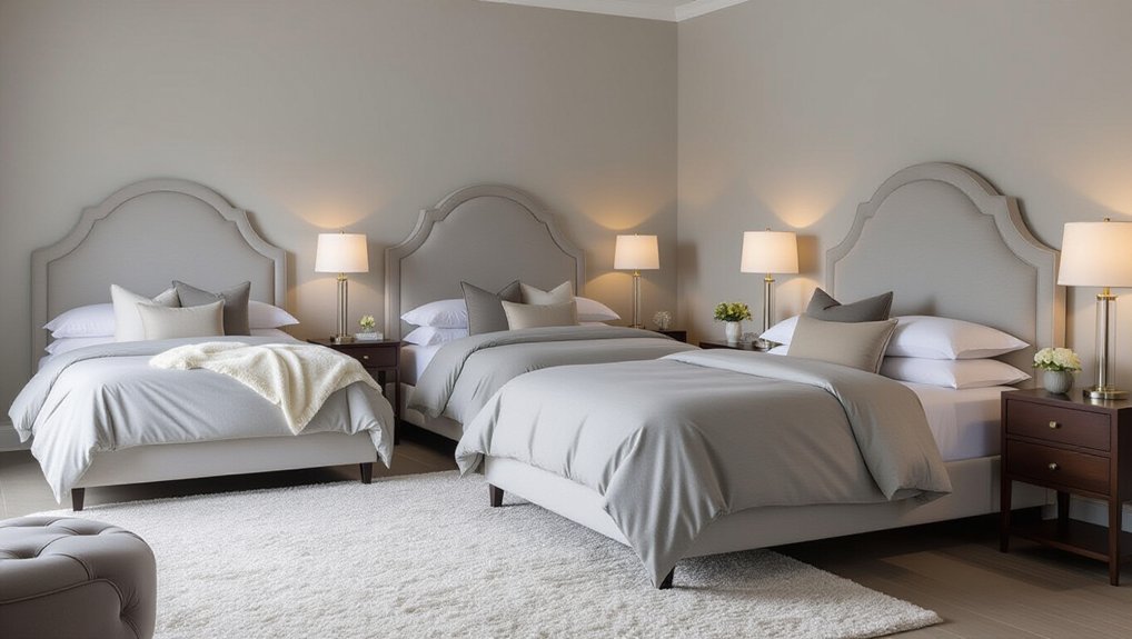 elegant gray bedroom designs