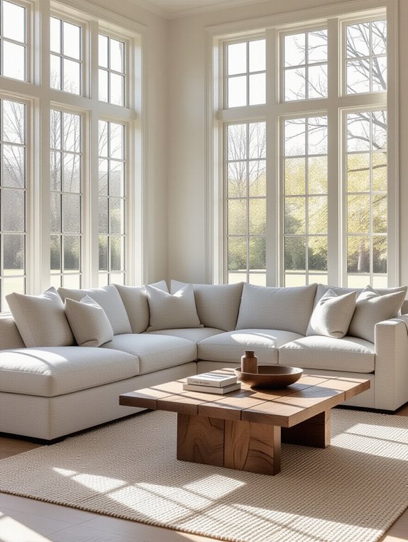 elegant gray sectional oasis