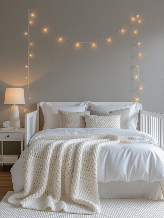 elegant monochrome bedroom design
