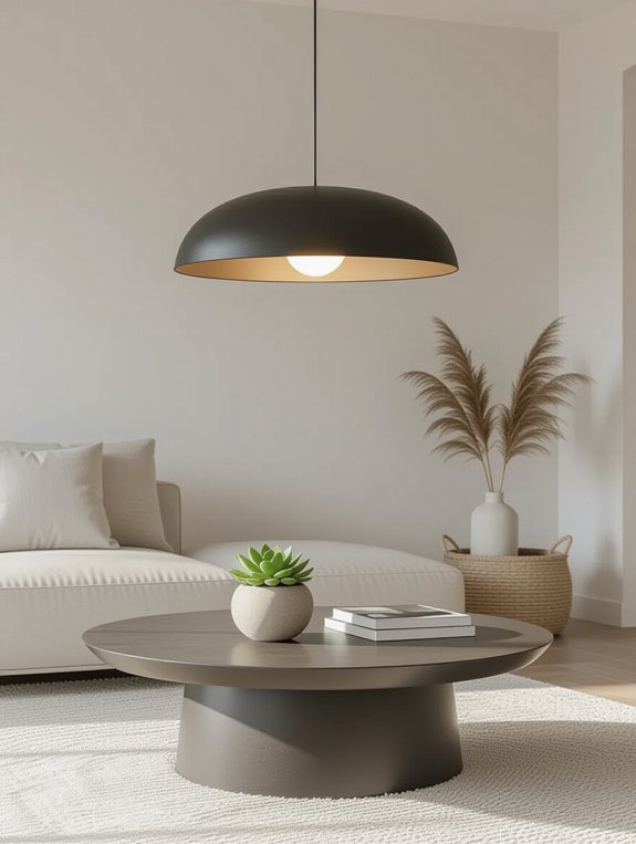 elegant pendant lighting centerpiece
