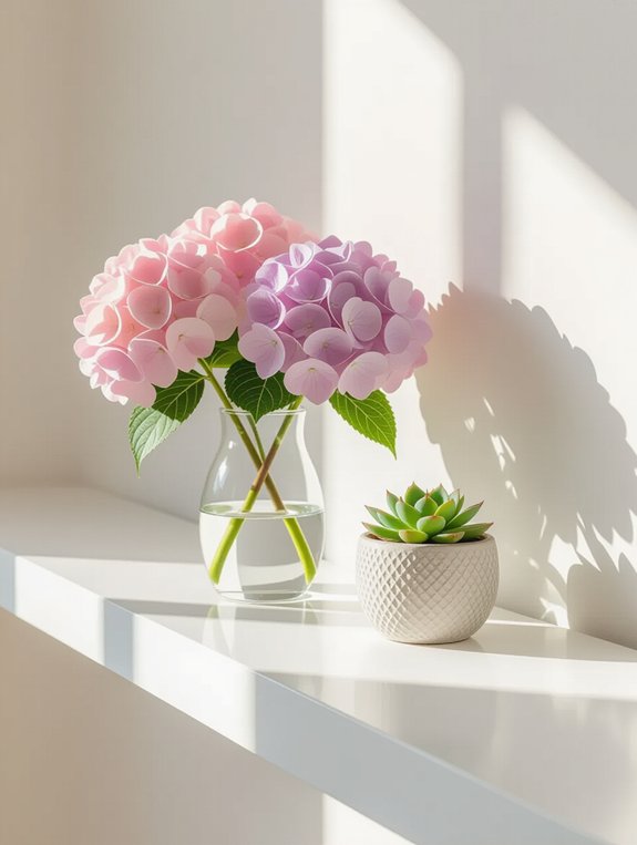 elegant plant arrangement display