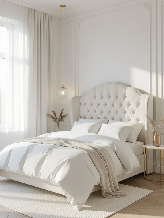 elegant white art deco
