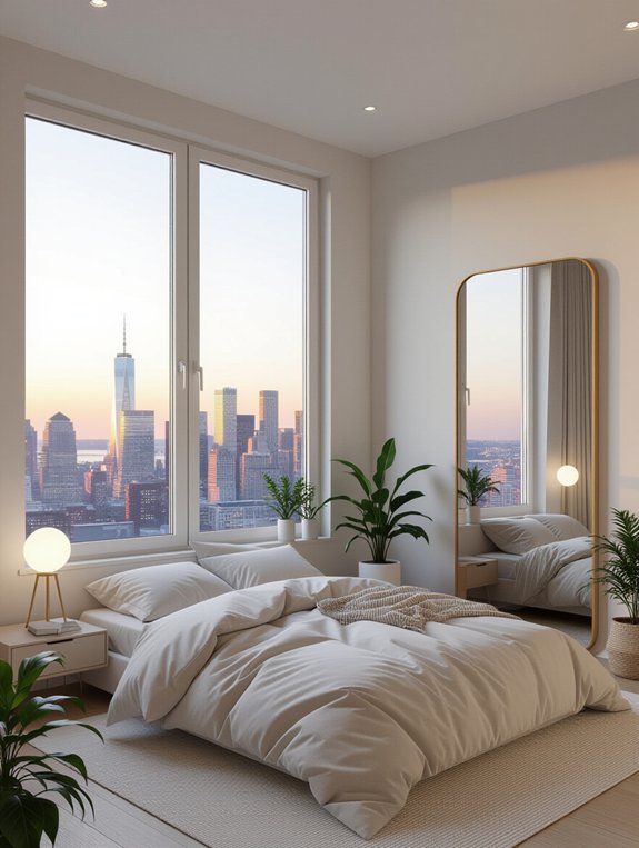 enhance light with mirrors