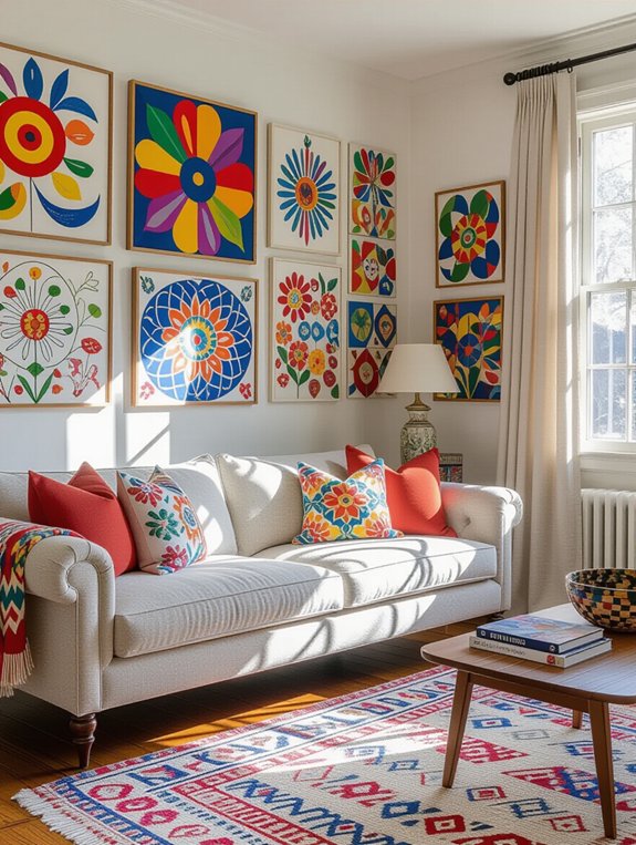 family art project display