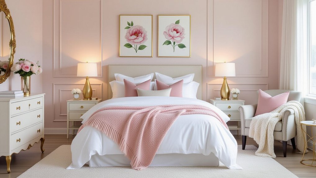 feminine bedroom design inspiration