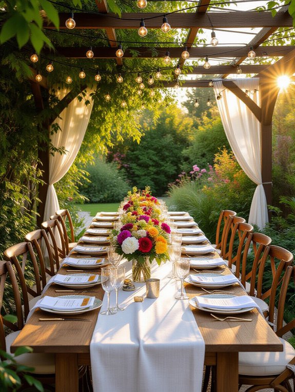 festive garden party ideas