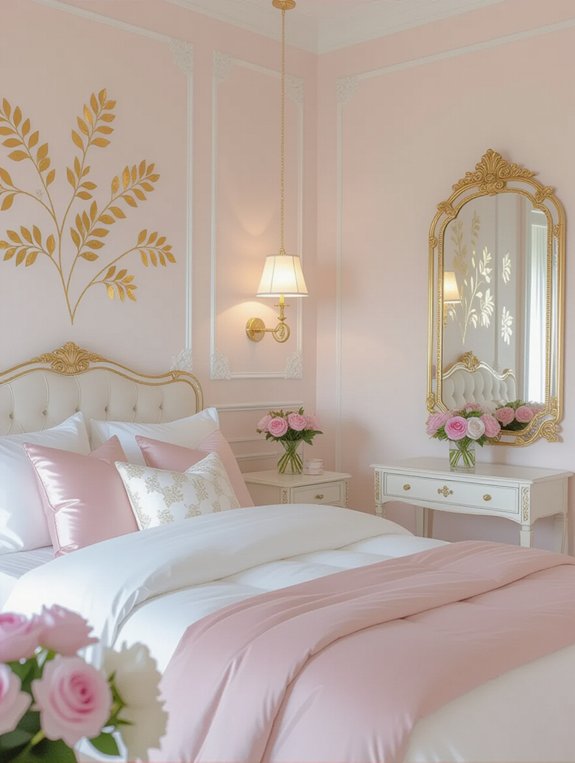 gold accents in wall art
