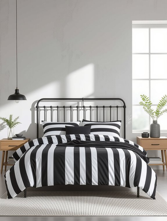 industrial black metal decor