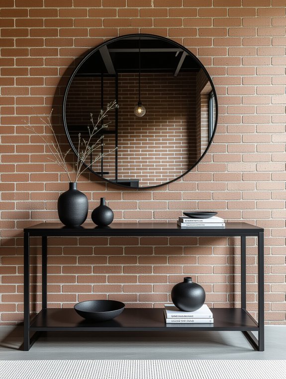 industrial charm with reflection