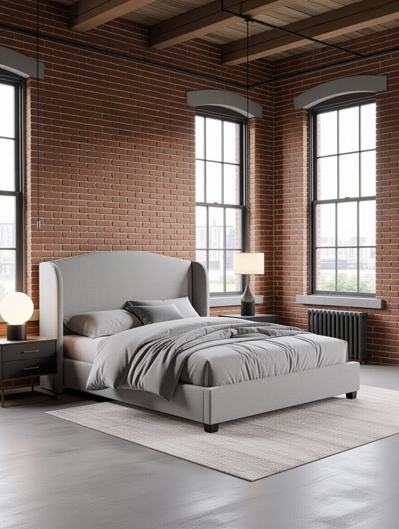 industrial cozy bedroom design