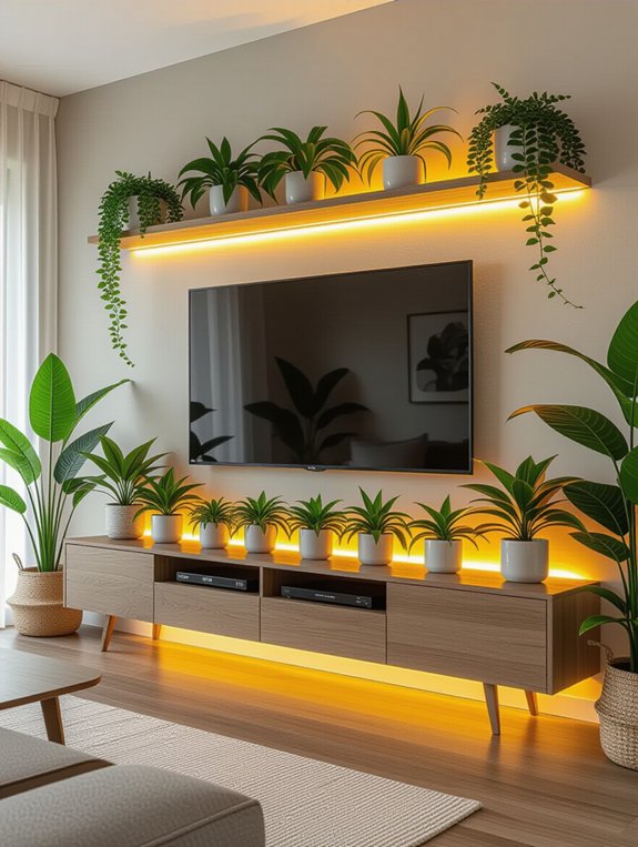 integrated led plant growth