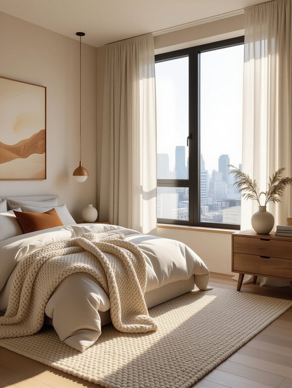 layered textures for comfort