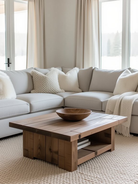 layered textures for coziness