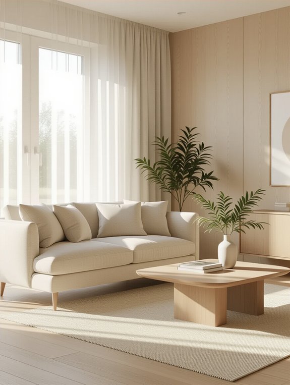 light wood neutral palette
