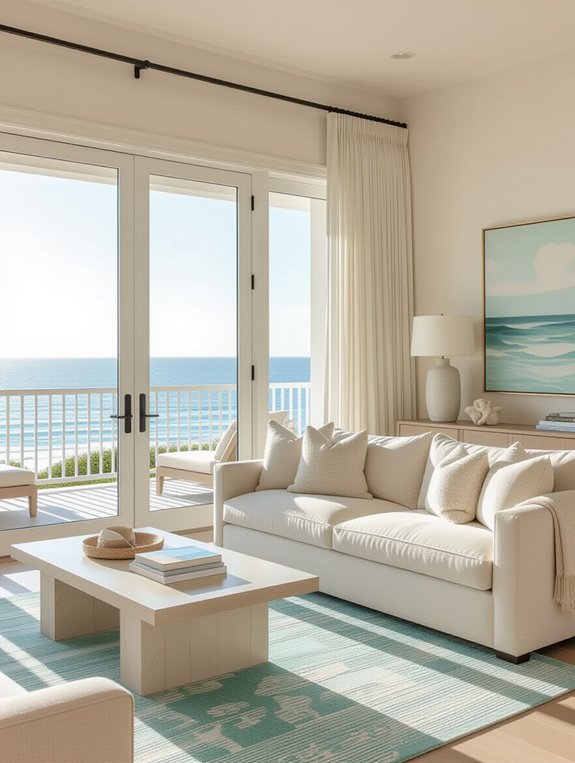 luxurious fabrics light colors