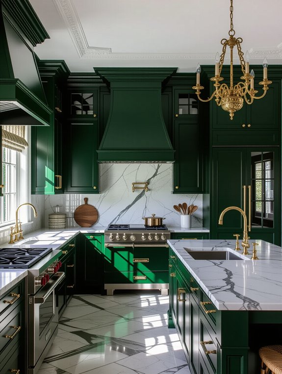 luxurious gothic kitchen design