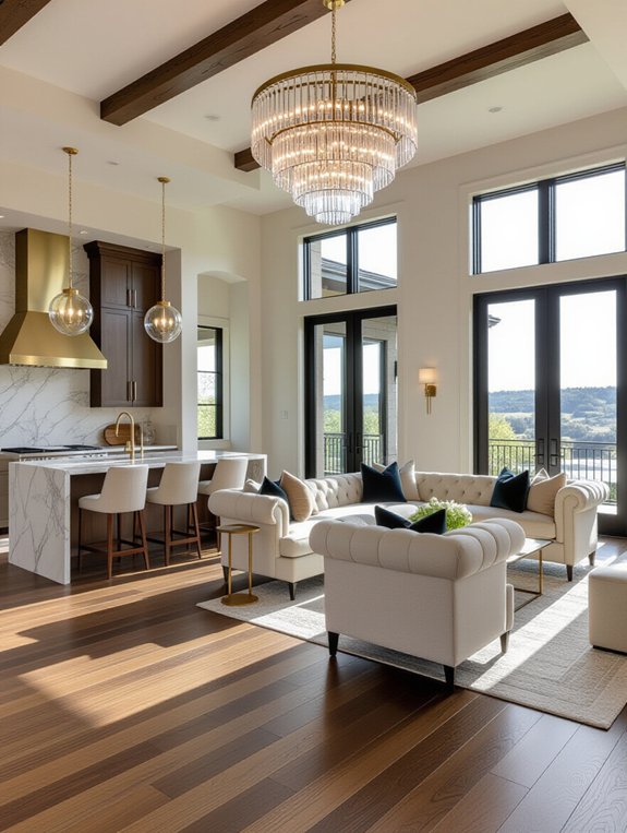 luxurious materials elevate spaces