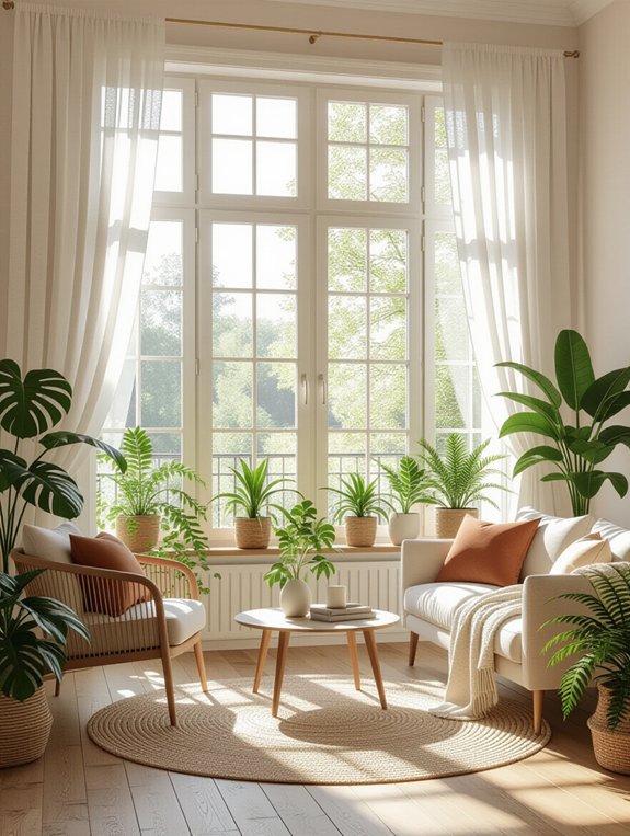 maximize light with sheers