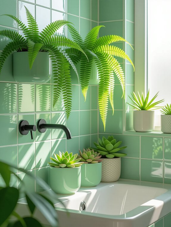 maximize space with planters