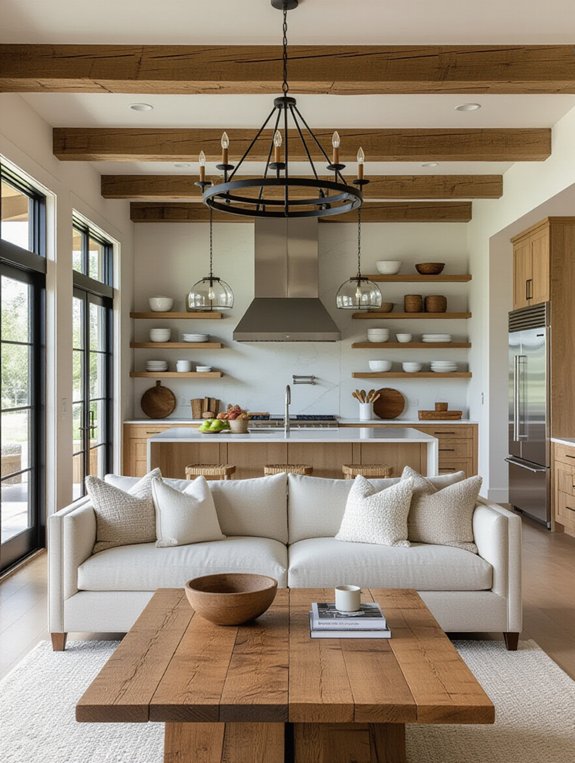 metal and wood harmony