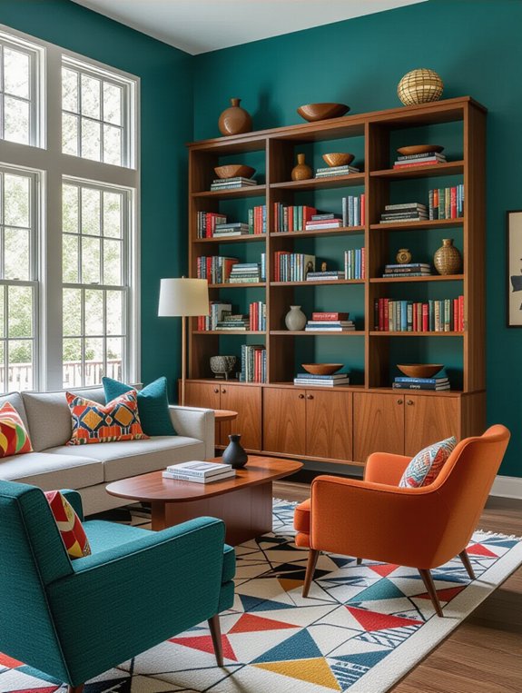 mid century modern design elements