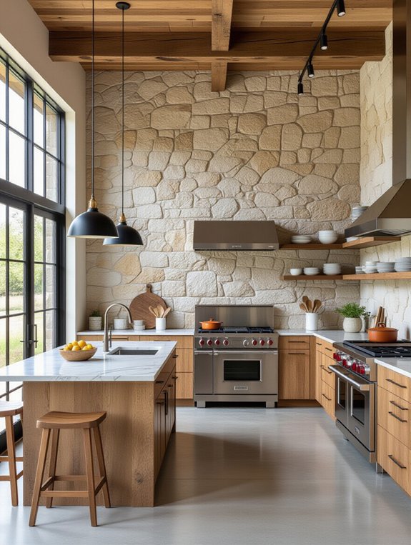 minimalist industrial kitchen design