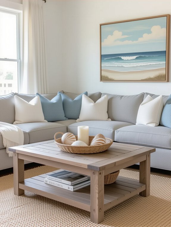 modern coastal living room