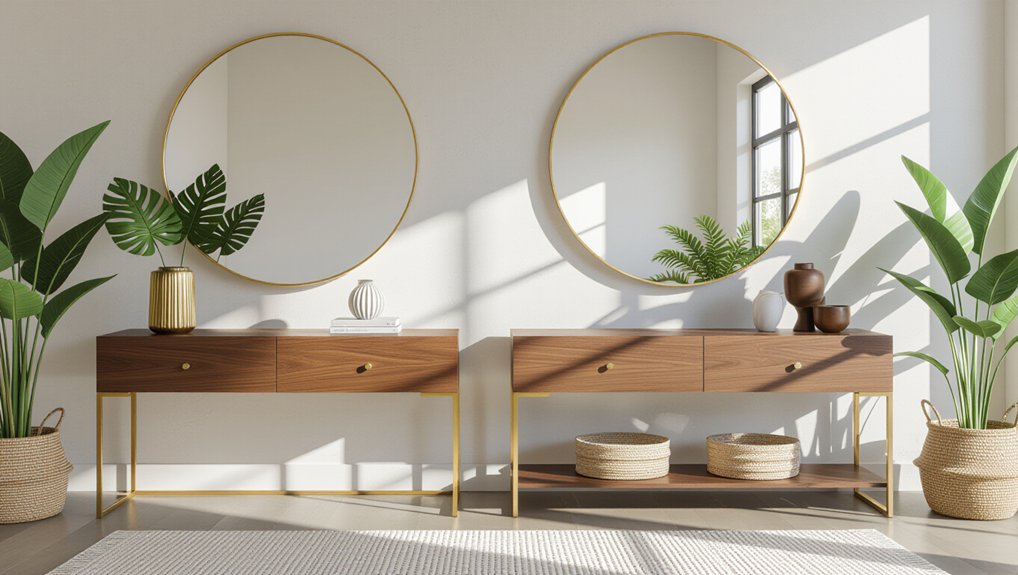 modern console tables designs