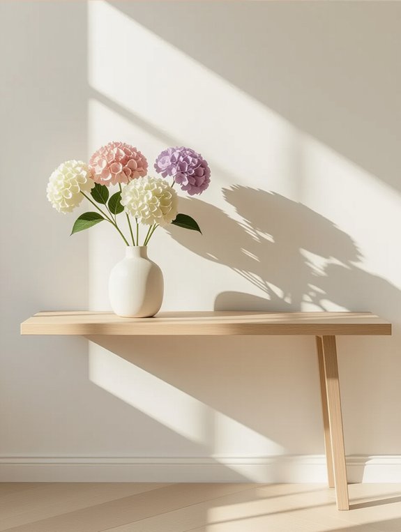 modern floral display elegance