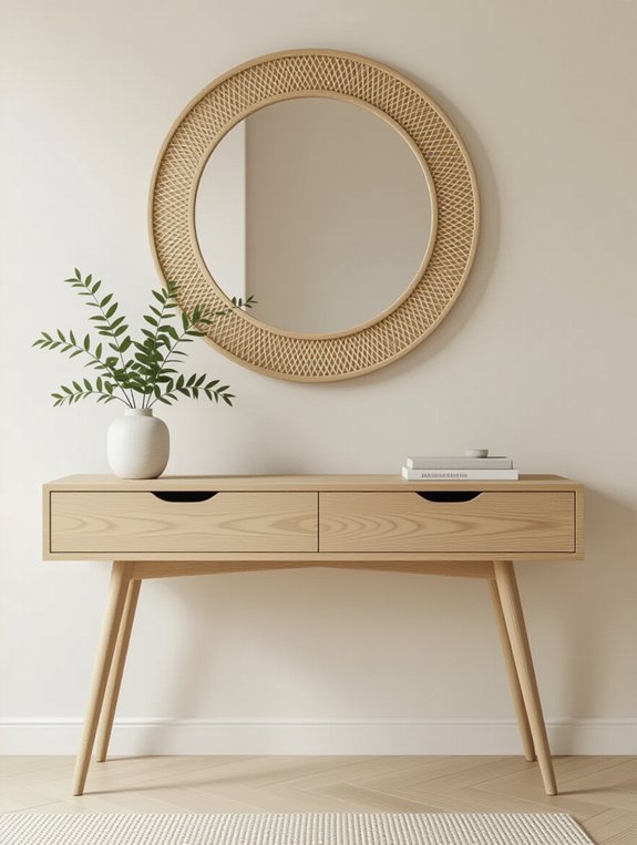 modern minimalism with texture