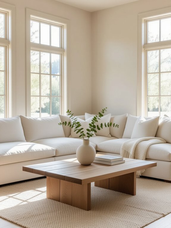 modern minimalist living room