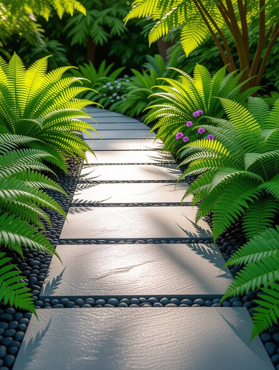 natural beauty textured pathways