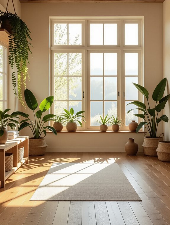 natural textures enhance ambiance