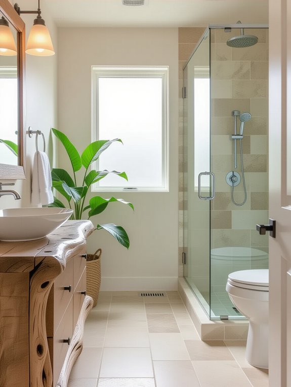 nature inspired bathroom design