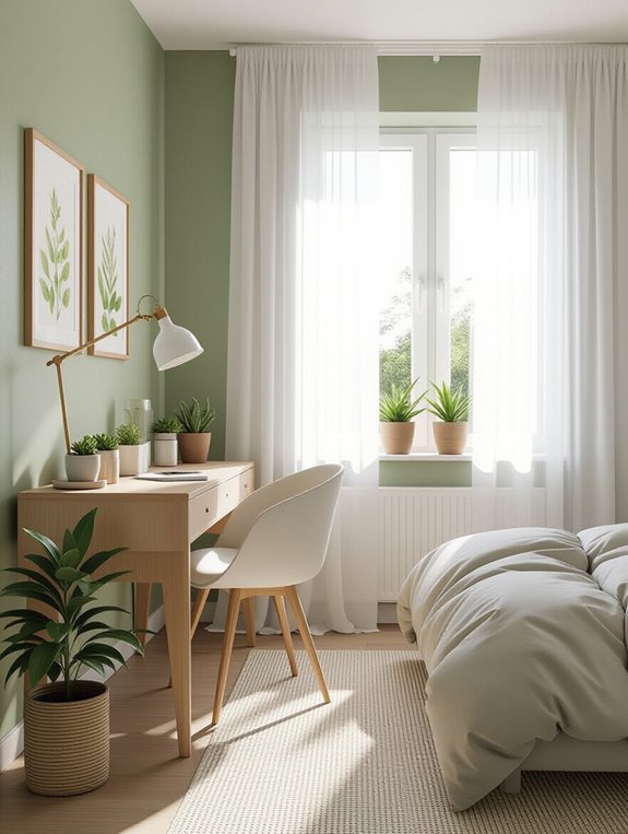 nature inspired bedroom design