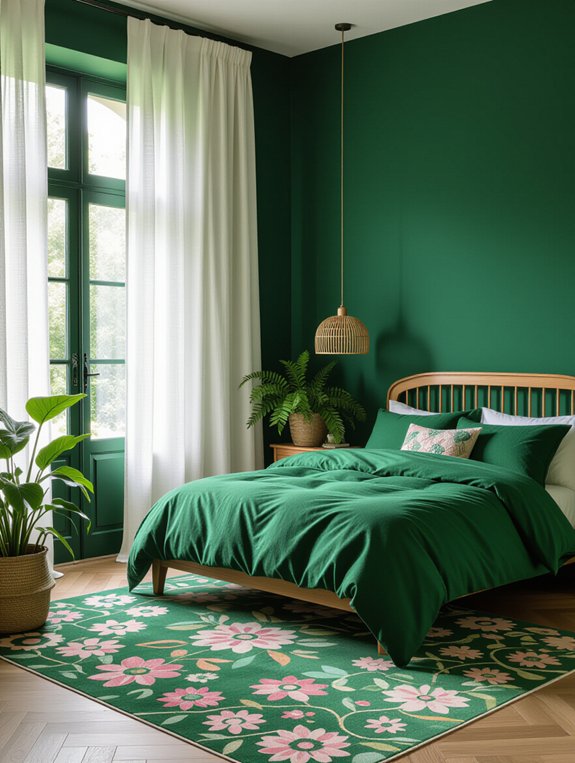 nature inspired bedroom serenity
