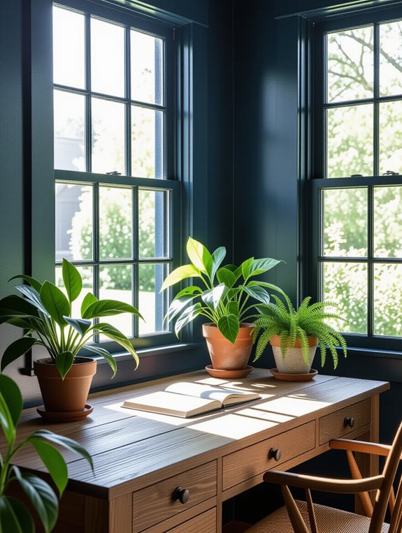 nature inspired calming elements