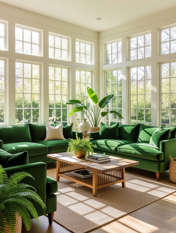 nature inspired living room design