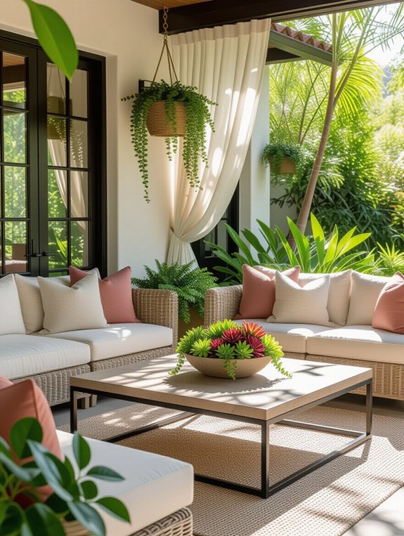 outdoor coffee table selection
