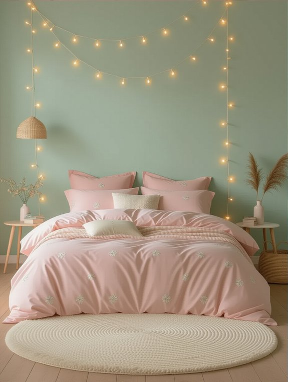 pastel color block design
