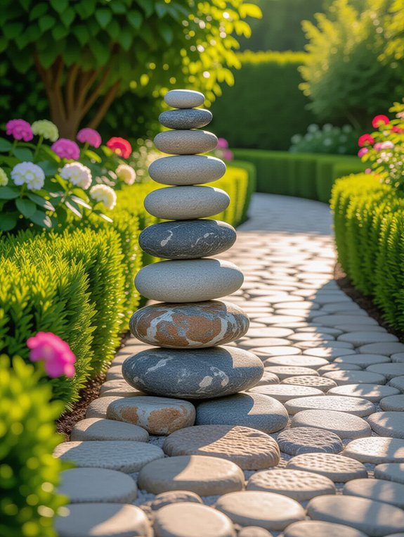 pathway border tower design