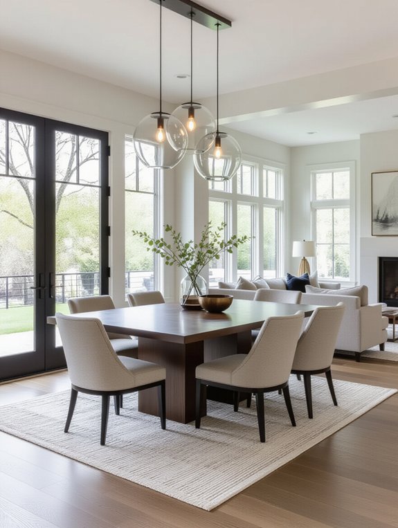 pendant lights for open concept