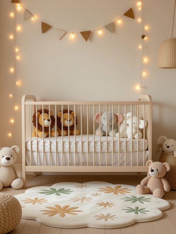 playful animal themed bedroom decor